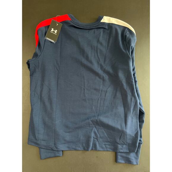NWT Under Armour - Womens Freedom Rival Terry Crew Sweater M - Picture 2 of 6